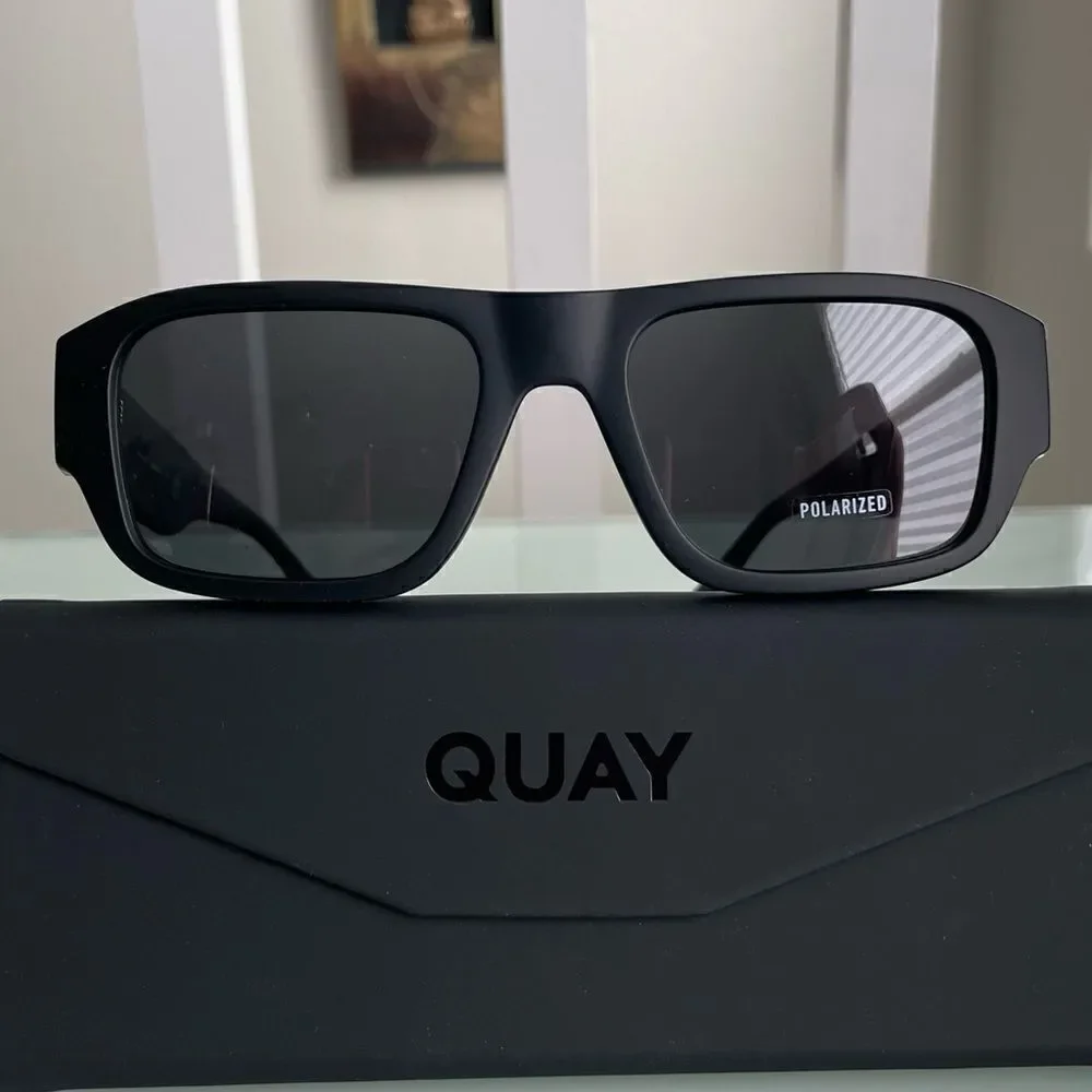 NWT QUAY Men’s Night Cap Polarized Sunglasses
